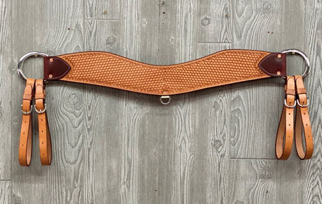 Breast strap, 4-1/2" extra heavy steer tripper bskt. - Genuine Billy Cook