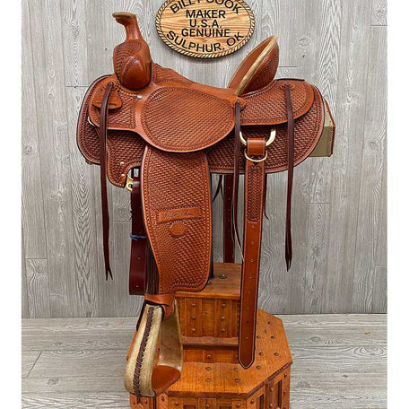 High Country Rancher - Basket Stamp - Genuine Billy Cook