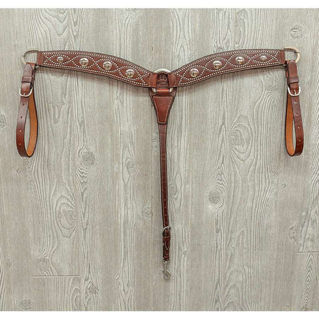 Spotted breast strap w/ ss hardware - Genuine Billy Cook