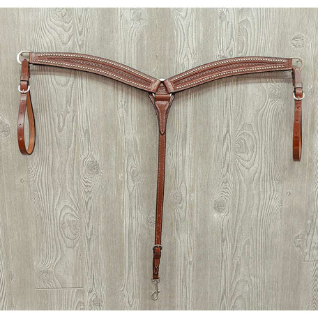 Spotted breast strap w/ ss hardware waffle - Genuine Billy Cook