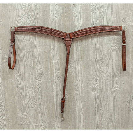 Breast strap, circle w & waffle - Genuine Billy Cook