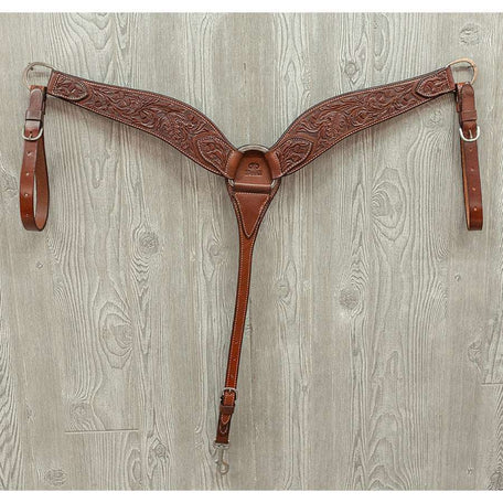 Breast strap, acorn, 4 strap w/ss hdwr - Genuine Billy Cook