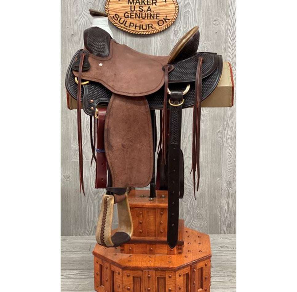 Ranch Wade, Wso Halfbreed Basket Flat Plate Rigging - Genuine Billy Cook 