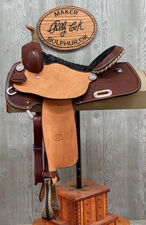 BW BARREL OVERLAY CANTLE 1/2 BREED BASKET - Genuine Billy Cook 