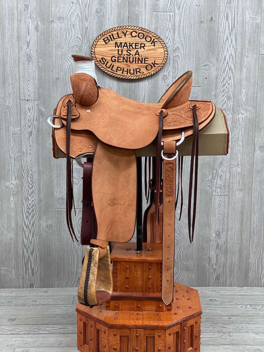 Arbuckle Rancher, Wso W/ Inverted Floral - Genuine Billy Cook 