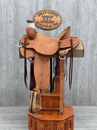Arbuckle Rancher, Wso W/ Inverted Floral - Genuine Billy Cook 