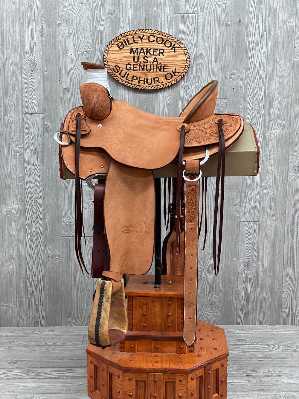Arbuckle Rancher, Wso W/ Inverted Floral - Genuine Billy Cook 