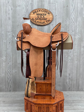 Arbuckle Rancher, Wso W/ Inverted Floral - Genuine Billy Cook 