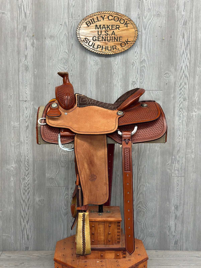 TEAM ROPER 1/2 BREED PYRAMID PATTERN, DOUBLE RIGGING, CLOSE CONTACT - Genuine Billy Cook 