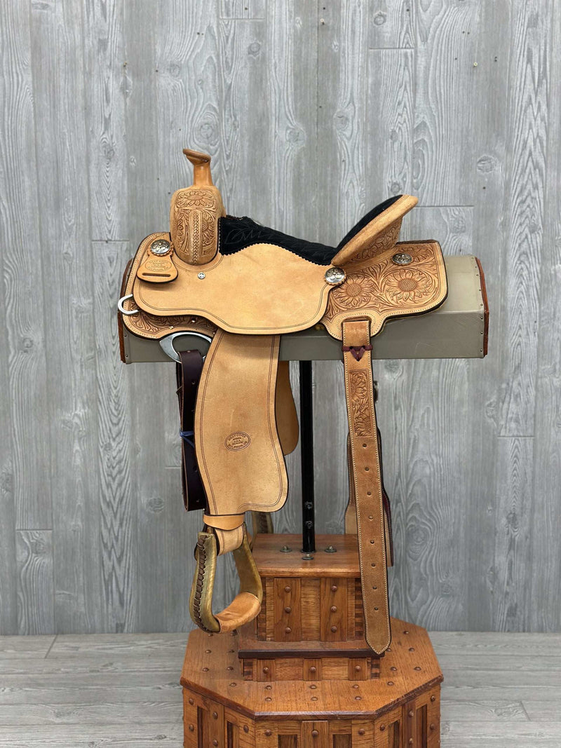 All Around 1/2 Inverted Sunflower Saddle - Genuine Billy Cook 