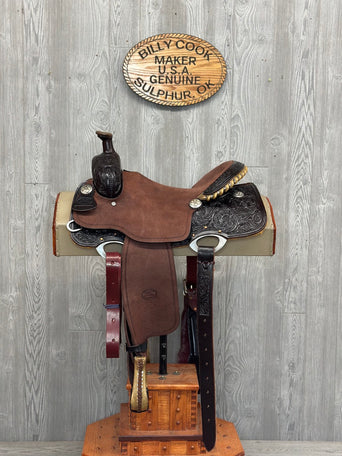 All Around 1/2 Billy Cook Floral, Cats Eye Rigging - Genuine Billy Cook 
