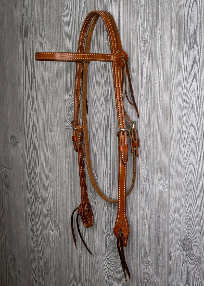 Brow Headstall - Ss Buckle - Genuine Billy Cook 