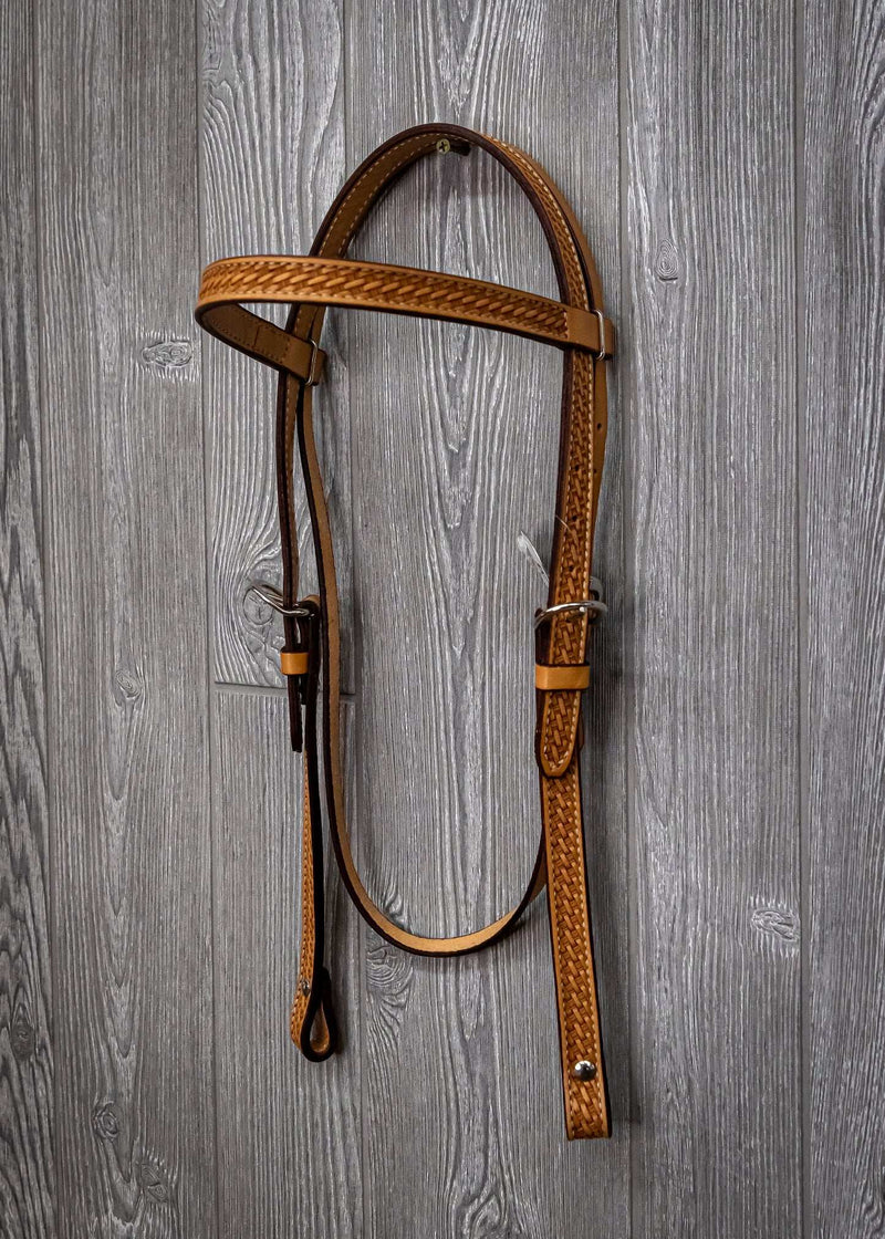 3/4" Brow W/ Basket - Genuine Billy Cook 