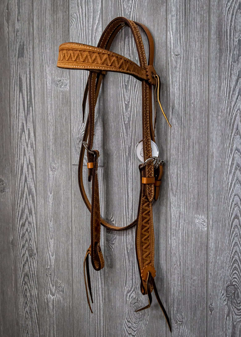 3/4" Headstall V Stamp - Genuine Billy Cook 