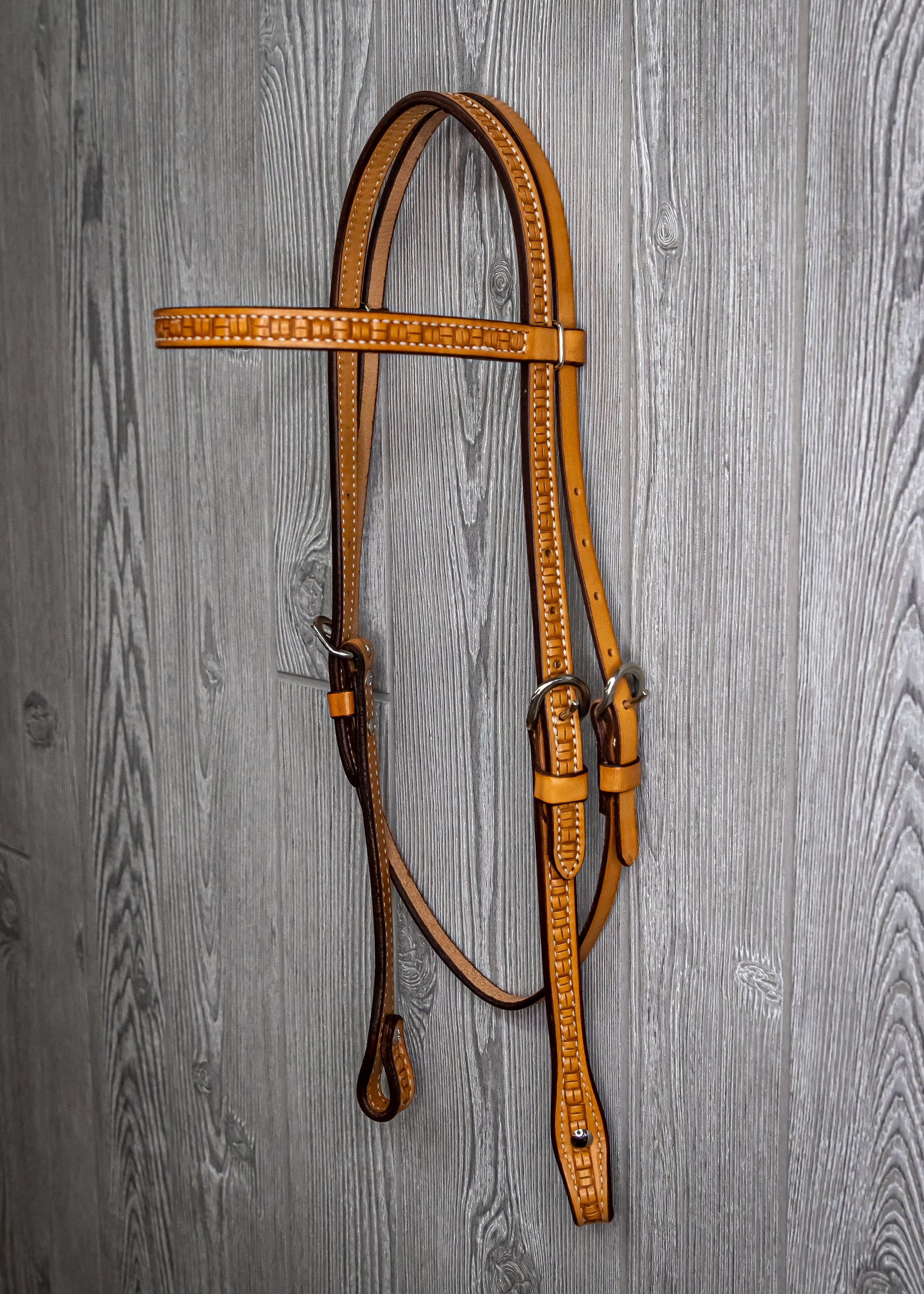 5/8" Headstall, Short Brick - Genuine Billy Cook 