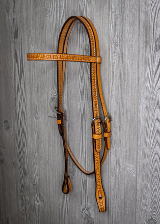 5/8" Headstall, Short Brick - Genuine Billy Cook 