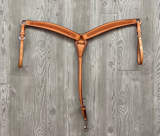 Breast strap waffle ss hardware - Genuine Billy Cook 