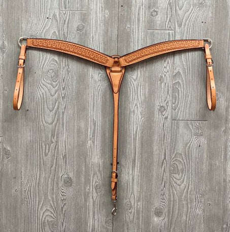 Breast strap square running w ss hardware - Genuine Billy Cook 