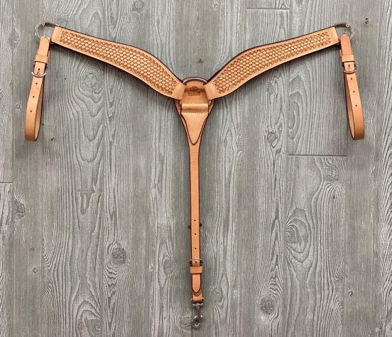 Breast strap, team rope, 4 strap w/ss hdwr - Genuine Billy Cook 