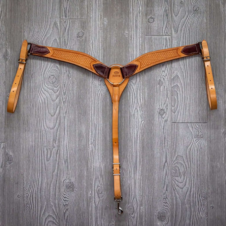 Breast strap, 2 strap w/n hdwr - Genuine Billy Cook 