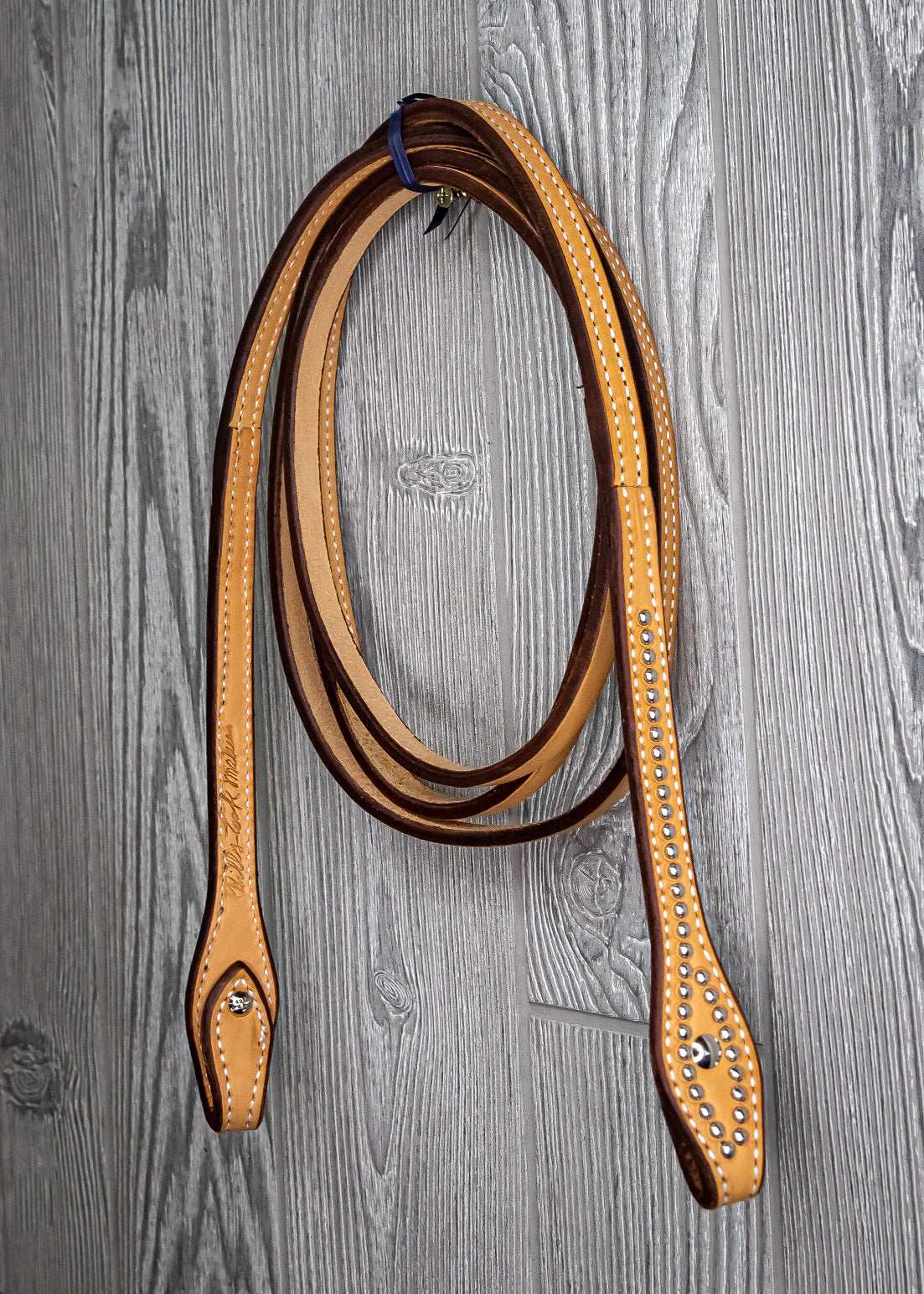 Spotted Roping Reins - Genuine Billy Cook 