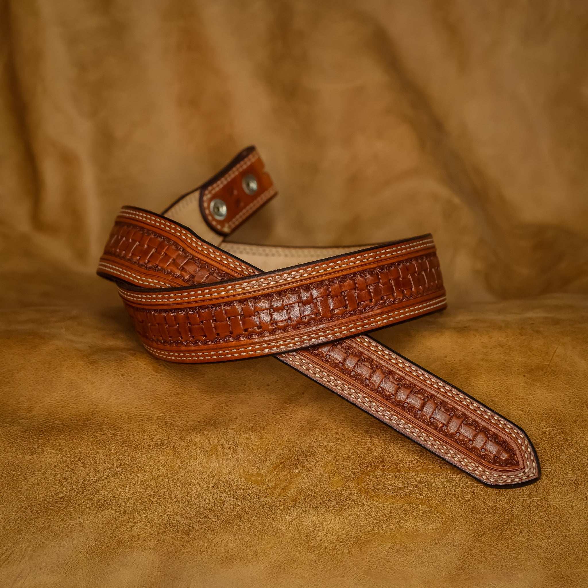 Geometric: Smooth Woven Basket - Genuine Billy Cook 