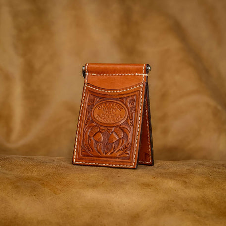 Floral: Acorn Pattern Chestnut - Genuine Billy Cook 