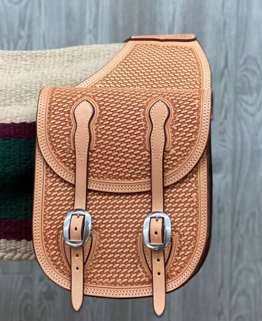 Saddle Bags Basket Stamped - Genuine Billy Cook 