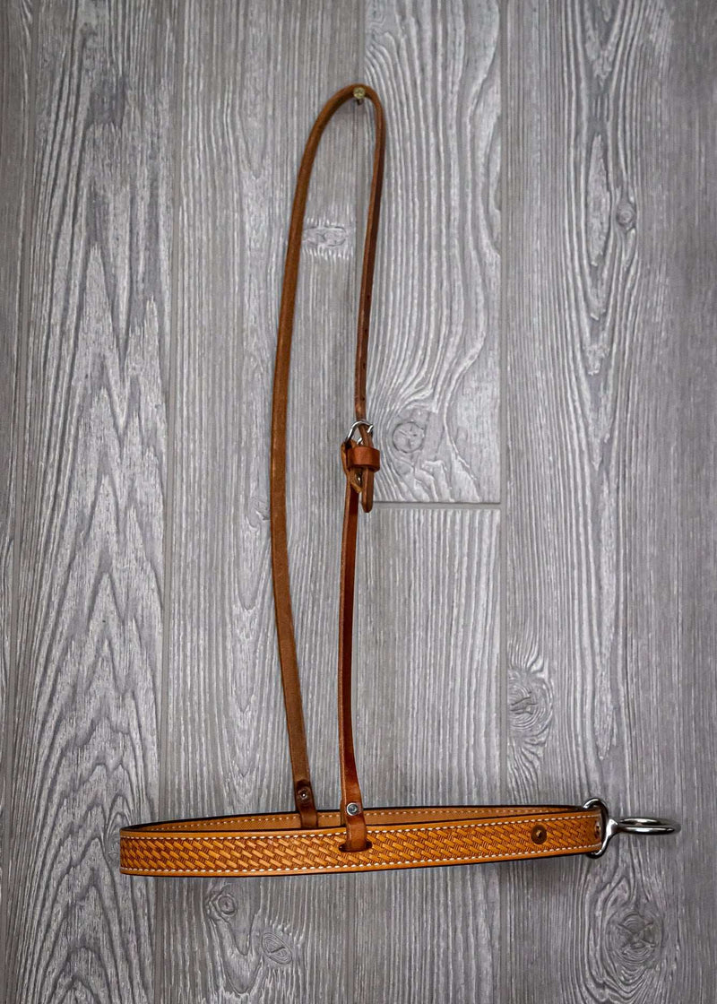 Ropers Noseband 1" Basket Stamped - Genuine Billy Cook 