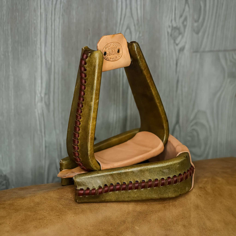 4" Overshoe Stirrup Rawhide - Genuine Billy Cook 