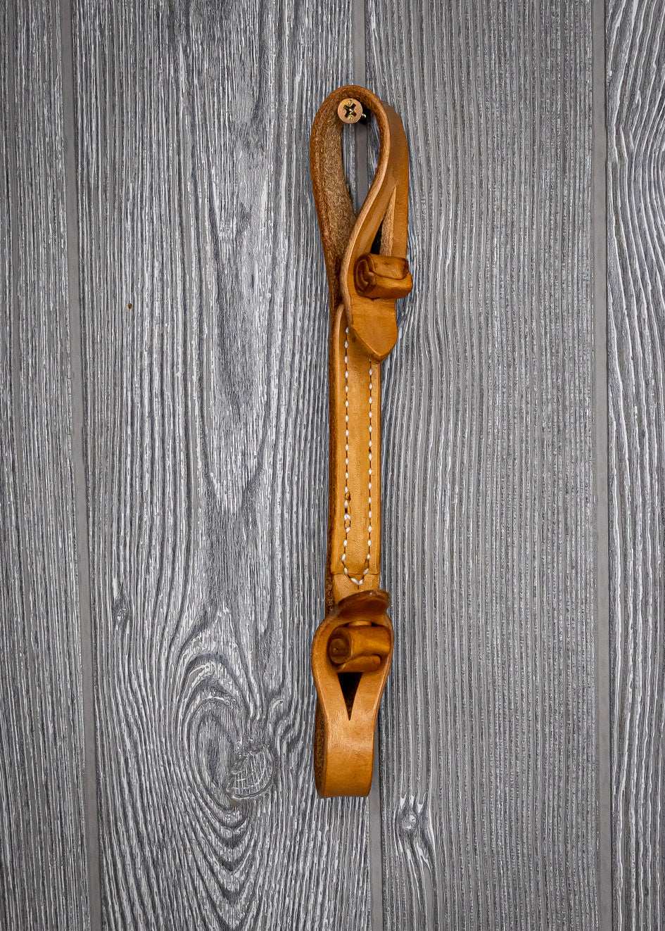 Snaffle Bit Curb Chain W/ Straps-Eco Finish - Genuine Billy Cook 