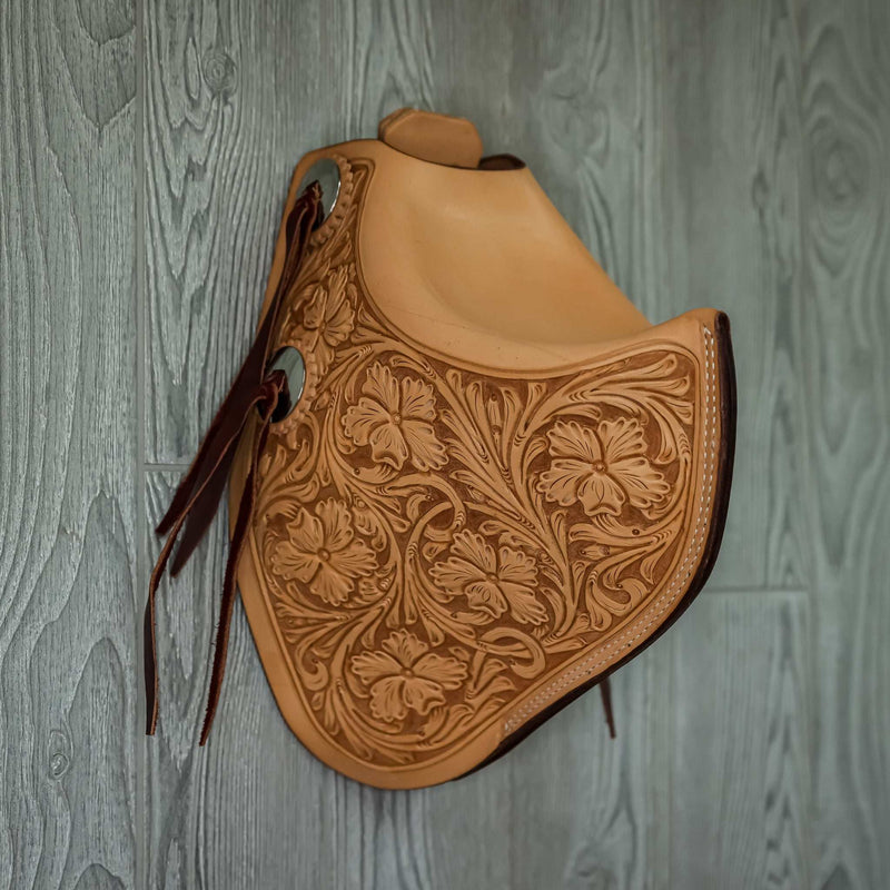 Tapaderos Sheridan & Basket Pattern - Genuine Billy Cook 