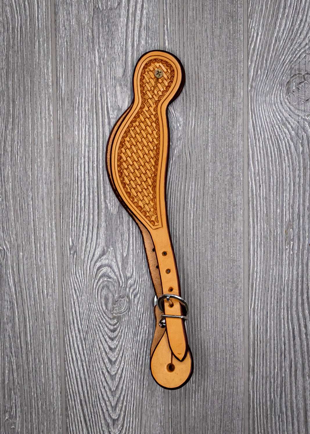 Spur Strap - Hand Stamped Basket - Genuine Billy Cook 