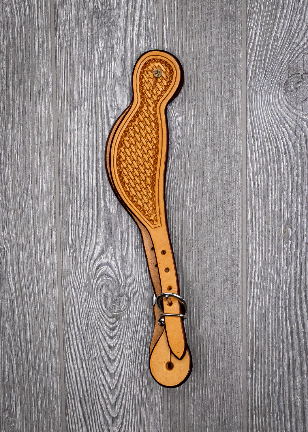 Spur Strap - Hand Stamped Basket - Genuine Billy Cook 