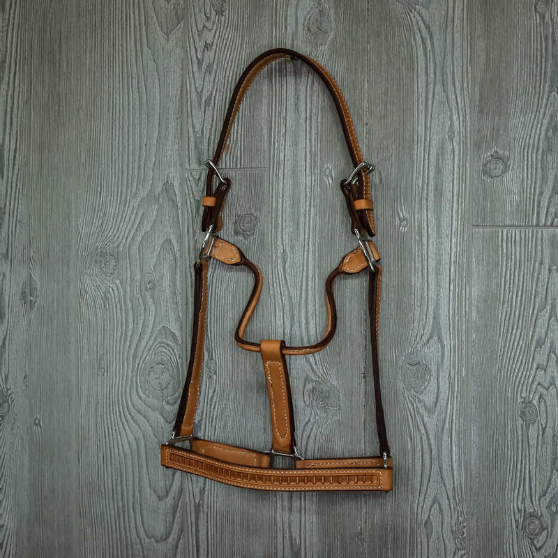 Leather Halter Waffle - Genuine Billy Cook 