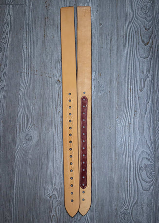 2 1/2" Long Stirrup Leathers - Genuine Billy Cook 