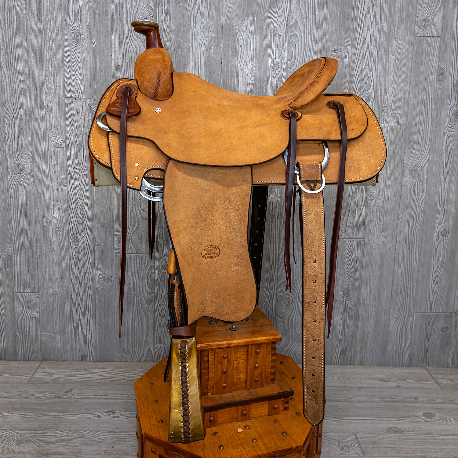 Will James Ranch Roper All Rough Out, Flat Plate Rigging - Genuine Billy Cook 