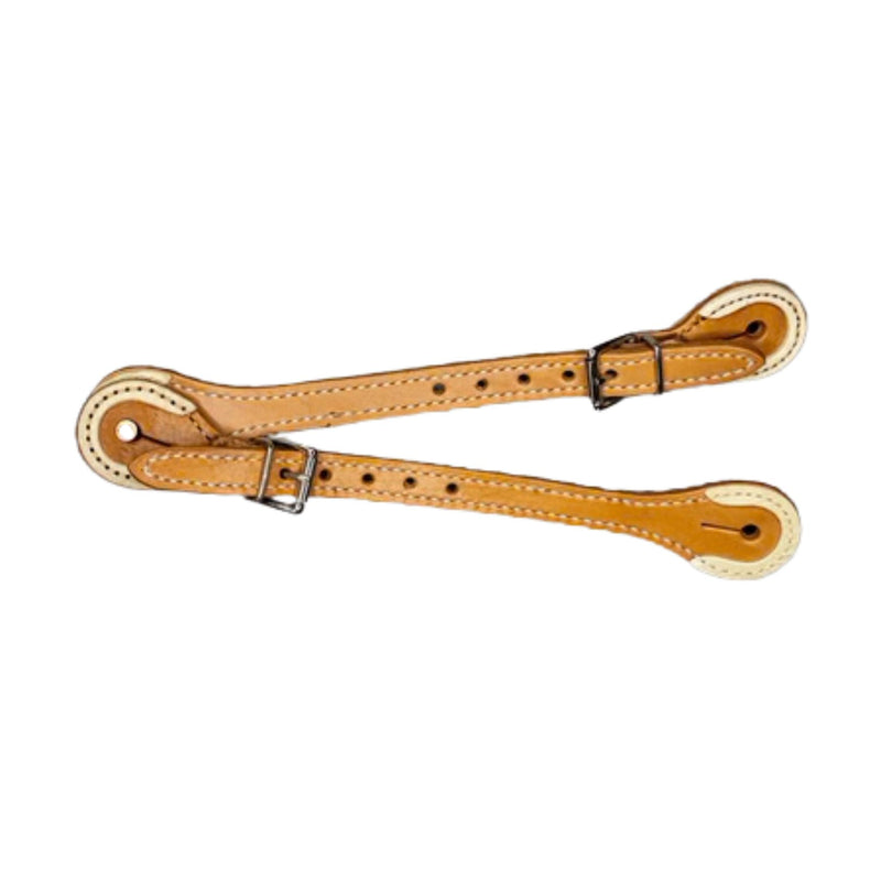 Spur Strap, Single Ply W/ Rawhide Covered Ends - Genuine Billy Cook 
