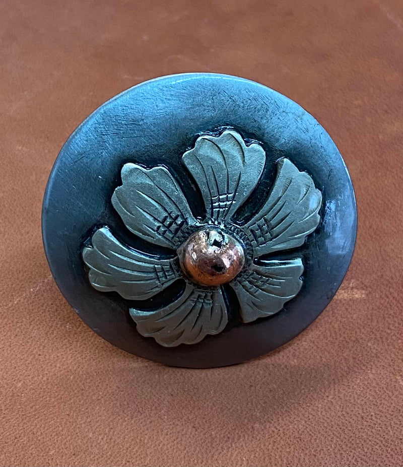 Copper Flower Conchos - Genuine Billy Cook 
