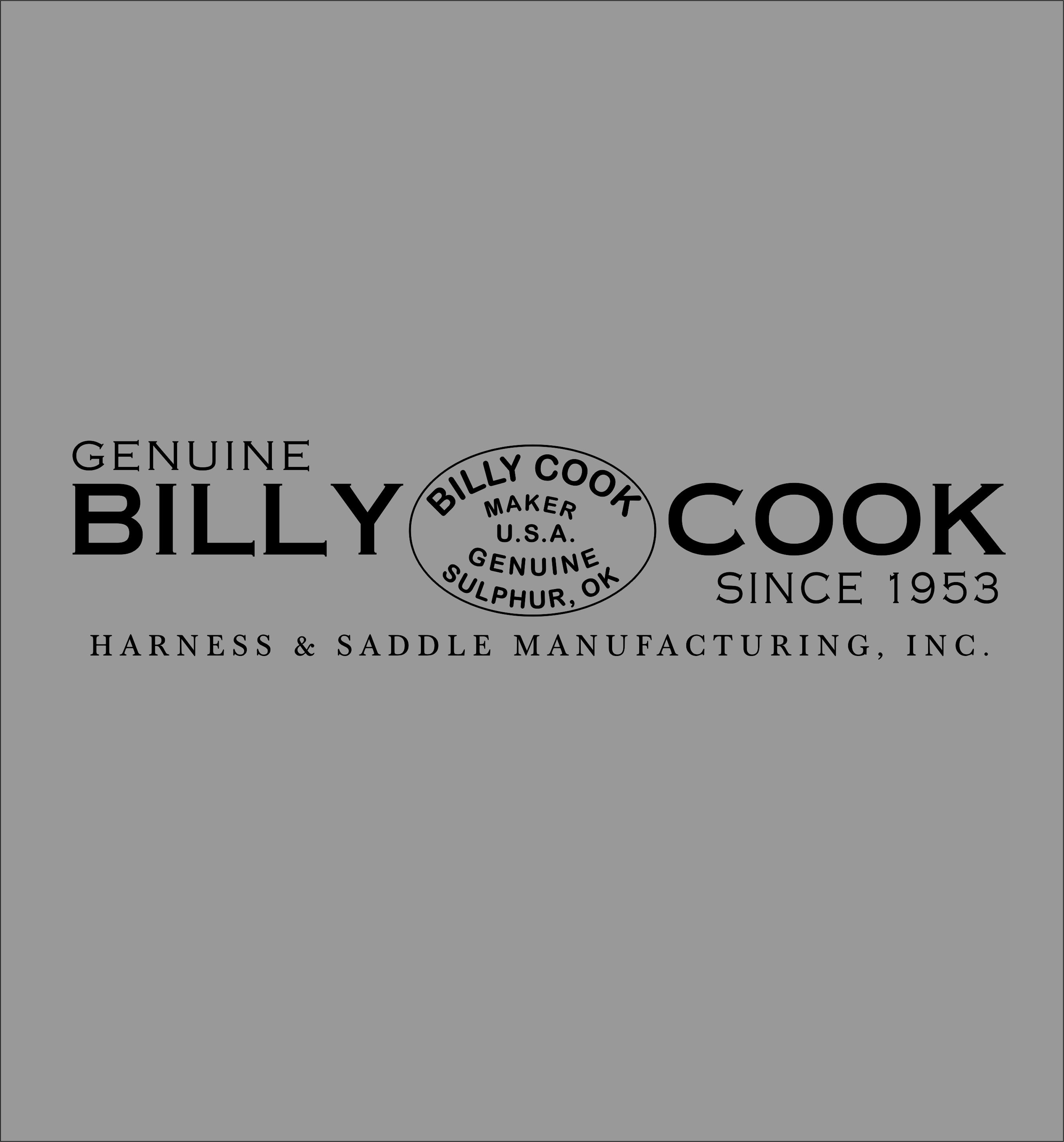 Billy Cook Medium Classic Billy Cook Logo Shirt – Genuine Billy Cook