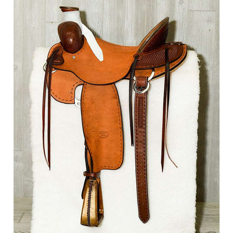 Arbuckle Rancher, Buckstitch Border & Basket - Genuine Billy Cook 