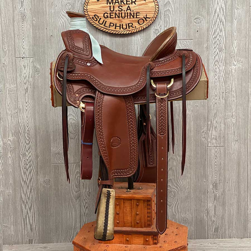 Arbuckle Wade Ranch Saddle 2182 - Genuine Billy Cook 