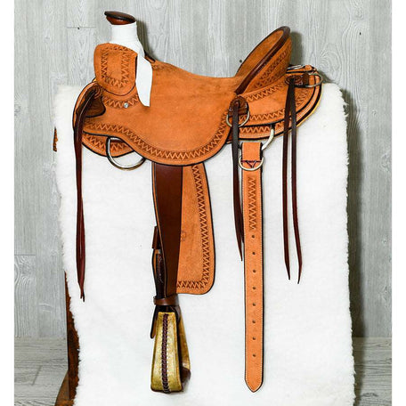 Mule Saddle, Wso V Stamp - Genuine Billy Cook 
