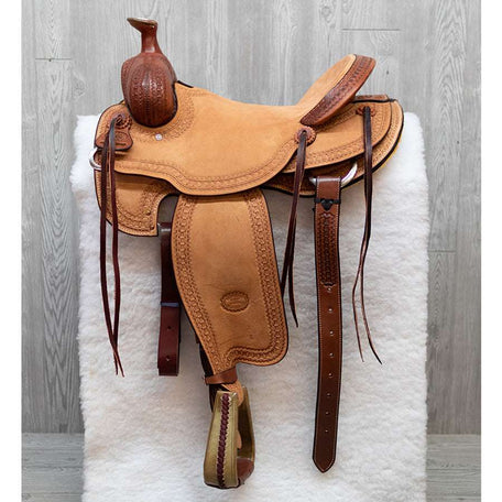 Texas Rancher Wso Waffle Border - Genuine Billy Cook 