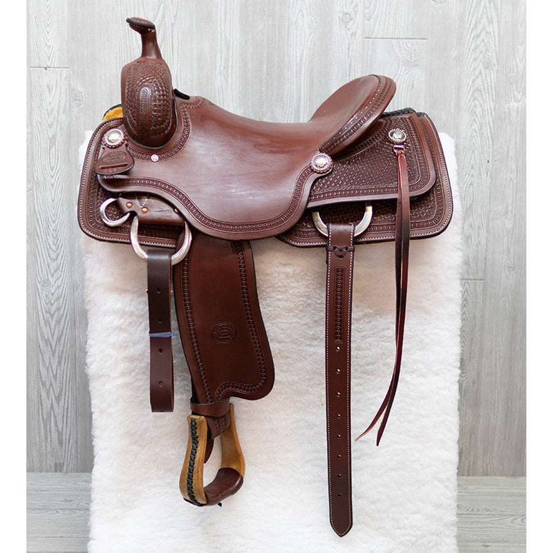 Ranch Cutter 1/2 Breed Waffle W/ Shell Border - Genuine Billy Cook 