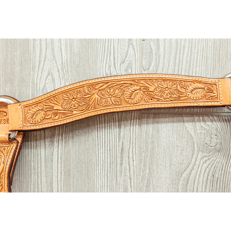 Pro calf roper breast strap hand tooled sheridan ss hardware - Genuine Billy Cook 