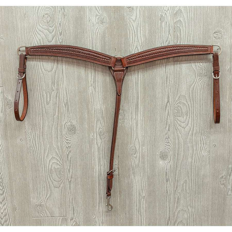 Breast strap, circle w & waffle - Genuine Billy Cook 