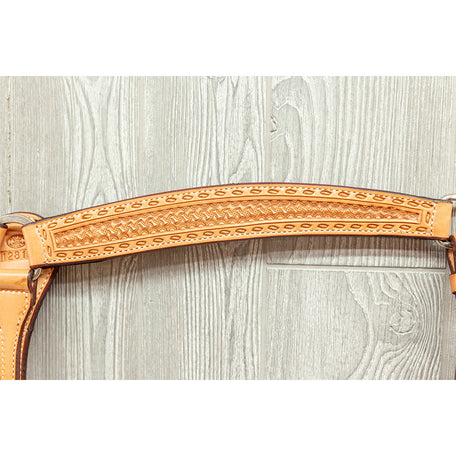 Breast collar , buckstitch, crazy w - Genuine Billy Cook 