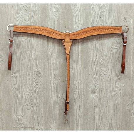 Roper breast collar, wso, v stamp - Genuine Billy Cook 