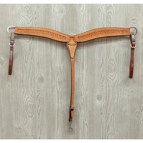 Roper breast collar, wso, v stamp - Genuine Billy Cook 